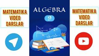 9-sinf  Algebra  31-dars  Keltirish formulalari