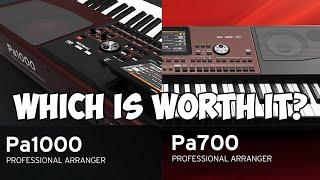 Korg PA1000 Vs Pa700 Feature Comparating