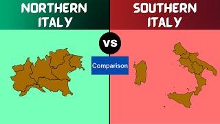 Northern Italy vs Southern Italy - Comparison