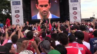 Fan réactions in Costa Rica - Mundial 2014