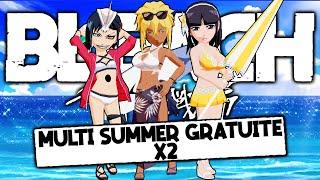 LA MULTI TWITTER  MULTI SUMMER GRATUITE x2  Bleach Brave Souls