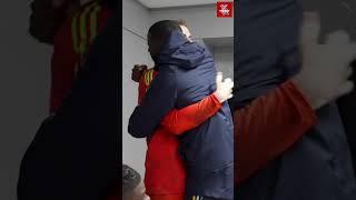 Real Madrid Players Celebrates Lunin Audrey