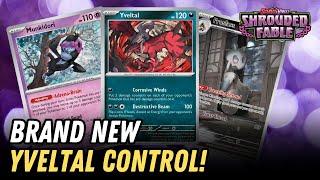 This Brand New Yveltal Control Deck is INSANE  Pokemon TCG Shrouded Fable