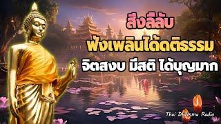 ธรรมะก่อนนอน  รู้จักปล่อยวาง หยุดคิดฟุ้งซ่าน สบายใจ  ได้บุญมาก Thai Dhamma Radio