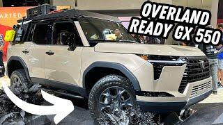 First Look At A Fully Built Overland Ready 2024 Lexus GX Overtrail