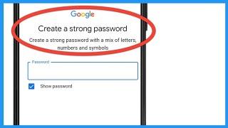 Create A Strong Password  Create A Strong Password Kaise Banaye