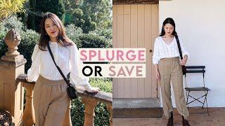 What to Splurge & Save On  Wardrobe Staples for SpringAutumn