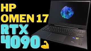 RTX 4090  HP Omen 17 2023 gaming laptop review