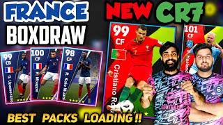 France Combined BOXDRAW & New CR 7 Card Added In E-FOOTBALL 23  New Haaland Messi Mbappe