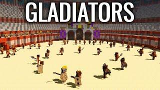 Minecraft - Colosseum Battle  GLADIATORS