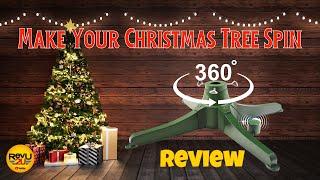 Make Your Christmas Tree Spin  HOLIDAY PRODUCT REVIEW