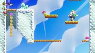 Super Mario Bros Wonder - Monde 1 - Niveau  Roulipos cosmiques