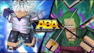Killua & TS Zoro Breakdown ABA  Roblox Anime Battle Arena