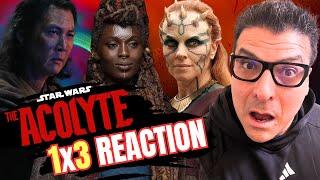 Star Wars THE ACOLYTE 1x3 REACTION  Season 1 Episode 3  Destiny  Disney Plus  Lucasfilm