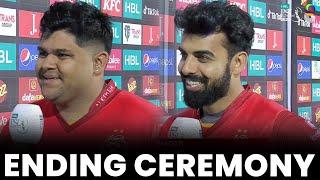 Ending Ceremony  Islamabad United vs Karachi Kings  Match 19  HBL PSL 8  MI2A