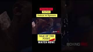 Joshua vs Ngannou TALE OF THE FIGHT #shorts #joshuangannou