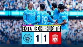 MAN CITY 1-1 LIVERPOOL  Haaland hits 50th PL GOAL in record time  Extended Highlights