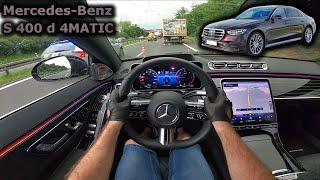 2021 Mercedes-Benz S 400 d 4MATIC  POV test drive  #DrivingCars