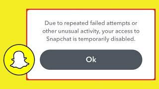 How to Fix Snapchat Login Temporarily Failed Error