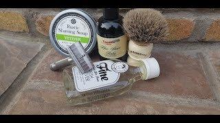 Above The Tie G1 Razor - WSP Vetiver - D.R. Harris H2 Brush