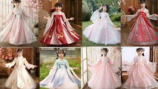 Beautiful Chinese fairy Princess dress hanfu for KidsChinese dress ideas for little girl.