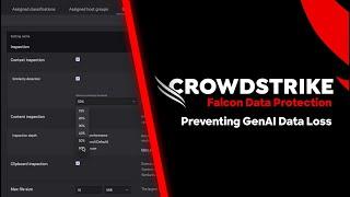 Falcon Data Protection Preventing GenAI Data Loss Demo Drill Down