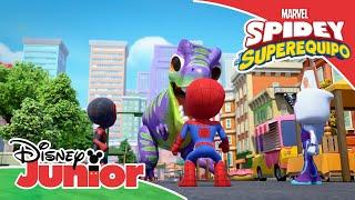 Marvel Spidey y su Superequipo El dinosaurio  Disney Junior Oficial