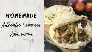 Chicken shawarma recipe  How to make Shawarma from scratch  Authentic Shawarma