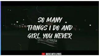 So Many Things I Do Song  Music With Lyrics  Trending Song