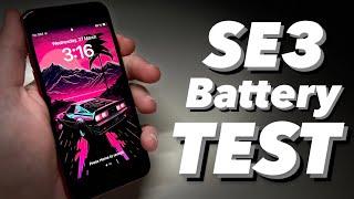 iPhone SE 2022 Pushing Limits - Battery Drain Test 2024