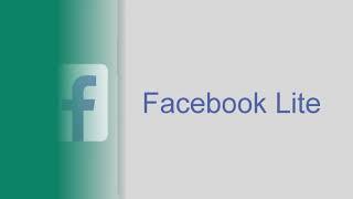 Facebook Lite Official Version For Android App Preview