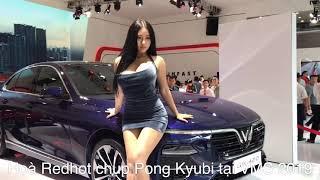 Võ Huỳnh Ngọc Phụng - Pong Kyubi chụp hình tại Vietnam Motor Show 2019  VMS2019