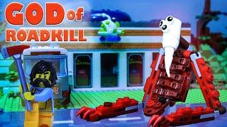 LEGO мультфильм Бог Дорожного Убийства  God of Roadkill stop motion