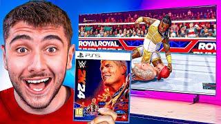 PLAYING WWE 2K24 ONLINE FOR THE FIRST TIME