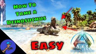 How to Tame a Deinosuchus in Ark Survival Ascended