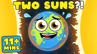 What if Planet Earth Had TWO Suns?  Space Songs For Kids  KLT