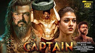 Captain  Thalapathy Vijay Blockbuster Action Movie  South Indian Hindi Dubbed Action Movie 2023