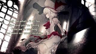 Nightcore Fivefold - Worst Mistake with lyrics