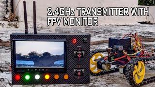 DIY Arduino 2.4 GHz RC Transmitter and Receiver With FPV Screen  With NRF24L01 7 Channel