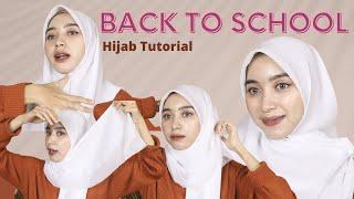 Segi Empat Back to School Tutorial Tips ll Hijab Anak Sekolah