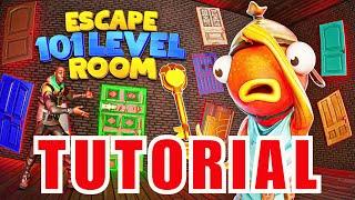 101 LEVEL ESCAPE ROOM FORTNITE TUTORIAL Eternal Memory Gaming