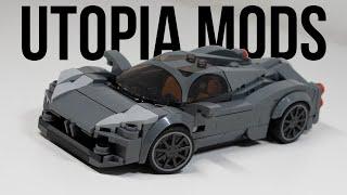 LEGO Pagani Utopia 76915 Headlight mod + upgrades