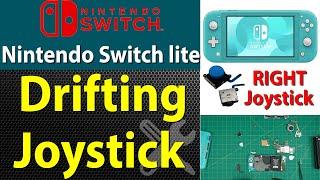 How to Replace the RIGHT Joystick on a Nintendo Switch Lite HDH-001 ⭐