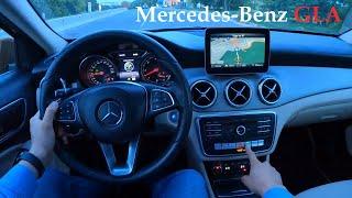 2017 Mercedes-Benz GLA 180d 109h.p. DCT POV test drive #17 Xander POV Drive