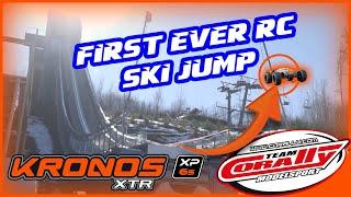 TEAM CORALLY  KRONOS XTR - FIRST EVER RC SKI JUMP