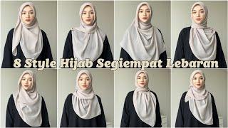 Tutorial Hijab SegiempatSquare Lebaran