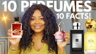 10 Perfumes 10 Facts + Giveaway  CLOSED