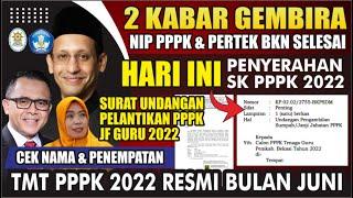 SELAMAT YA. CEK NAMA & UNDANGAN RESMI PELANTIKAN PPPK GURU & PROGRES NIP PPPK BANYAK YANG DI ACC