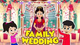 Family Wedding  Gattu Chinki and Wedding  Hindi Stories  Hindi Cartoon  हिंदी कार्टून