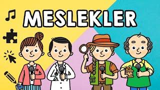 Meslekler Şarkısı Meslek Bilmeceleri ve Etkinlikler